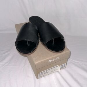 Madewell The Boardwalk Post Slide Sandals